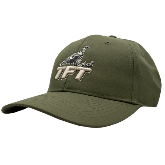 Turkeys for Tomorrow Cap Performance Cap - Olive