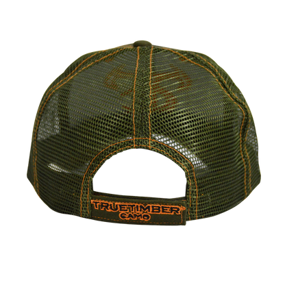 Logo Mesh Back Cap - OD Green/Orange 3D TTC Logo