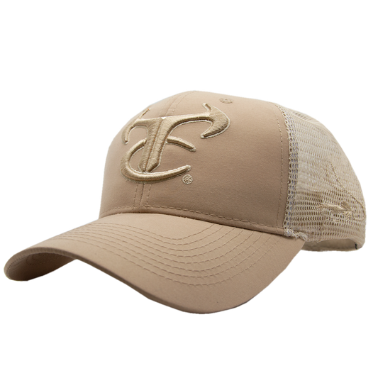 TTC Tan Logo Mesh Cap