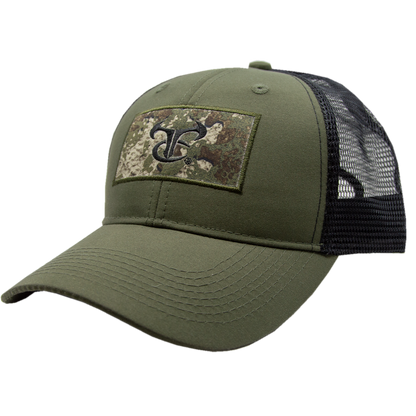 Strata Patch Cap - Olive/Black