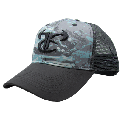 Gray/Kenai Aqua Mesh Cap