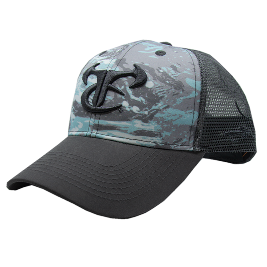 Gray/Kenai Aqua Mesh Cap