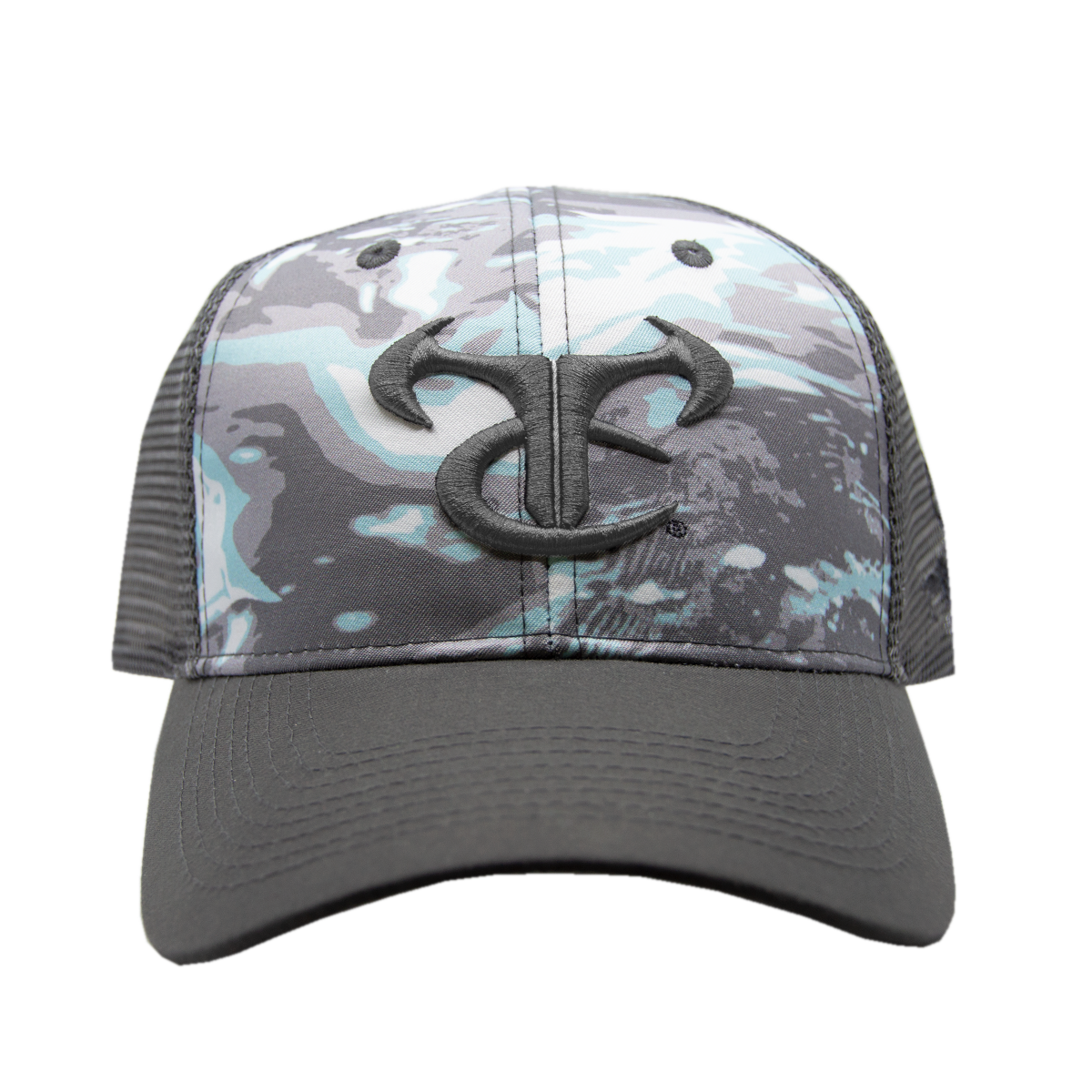 Gray/Kenai Aqua Mesh Cap