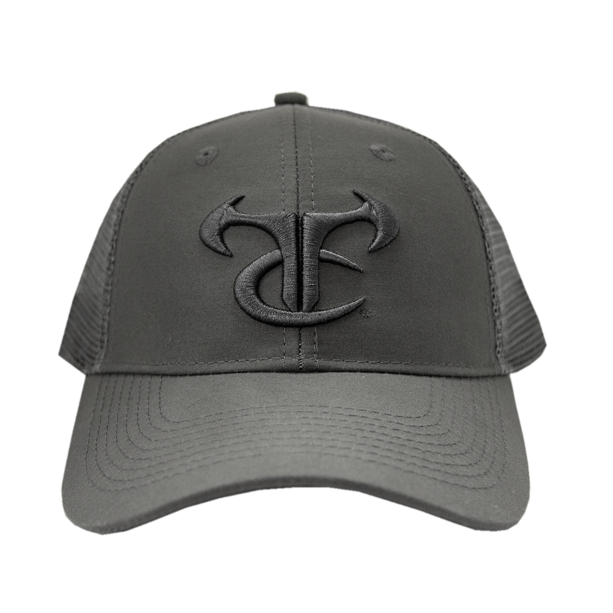 Charcoal Mesh Cap with TTC Logo