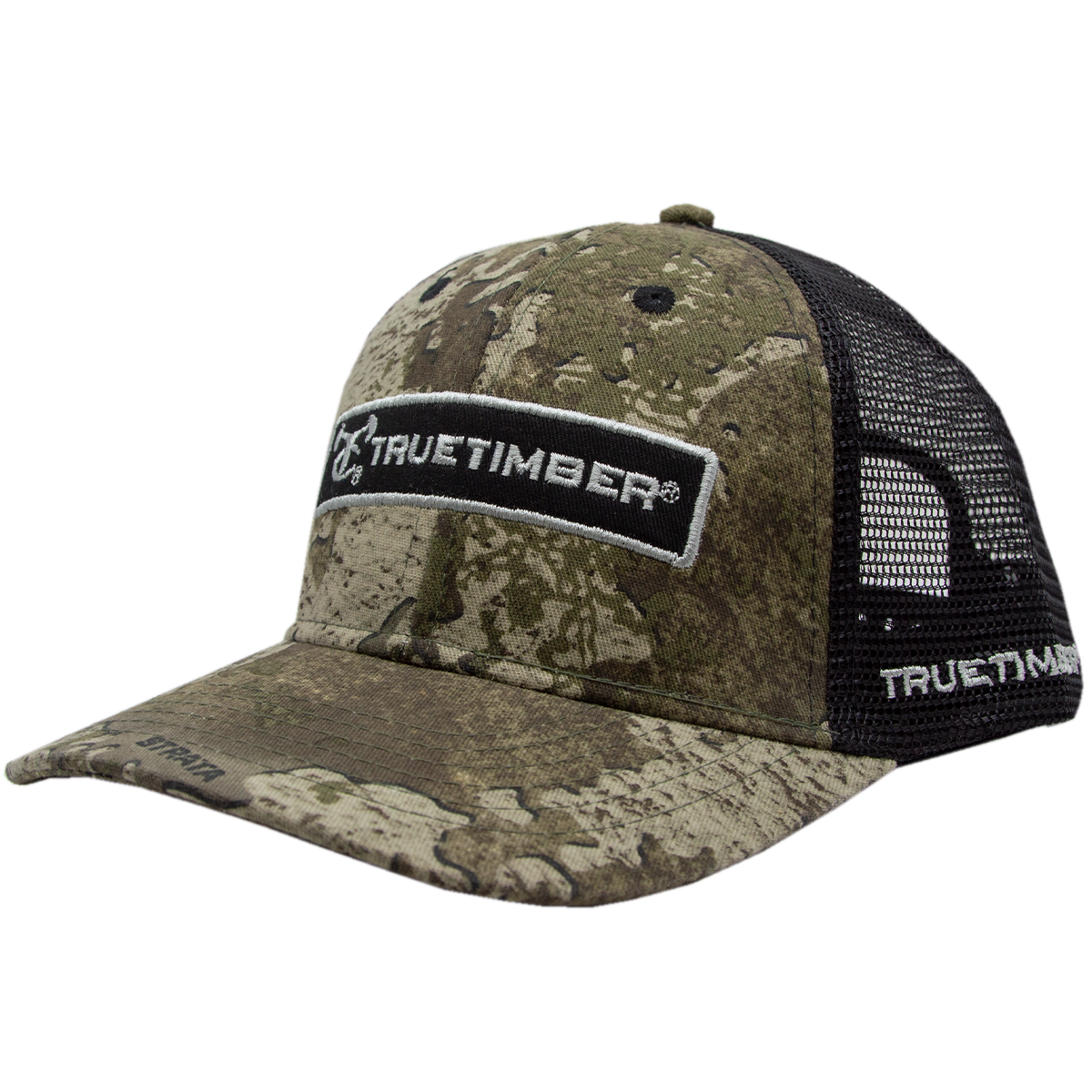 Strata/Black Mesh Cap with TrueTimber Logo