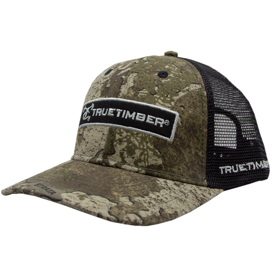 Strata/Black Mesh Cap with TrueTimber Logo