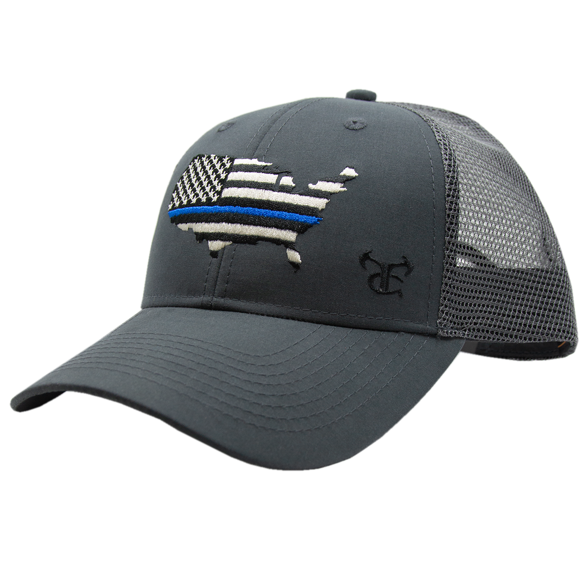 USA Blue Line Flag Cap