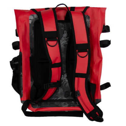 20L Dry Gear Backpack - Red Hot/Viper Urban