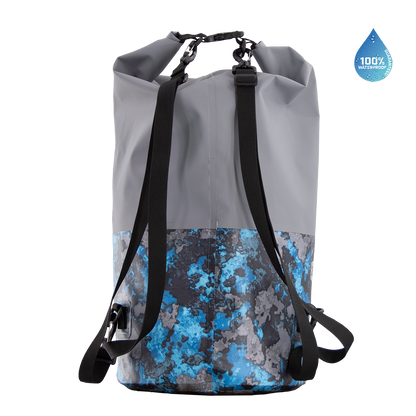 25L Round DryBag - December Sky/RipTide