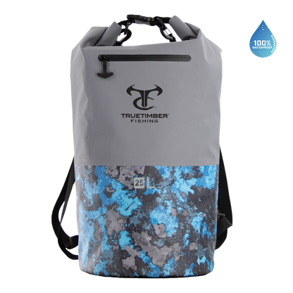 25L Round DryBag - December Sky/RipTide