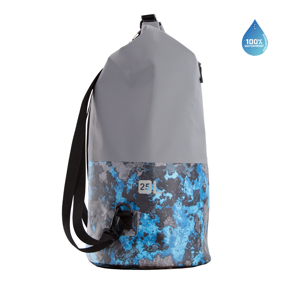 25L Round DryBag - December Sky/RipTide