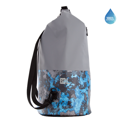 25L Round DryBag - December Sky/RipTide