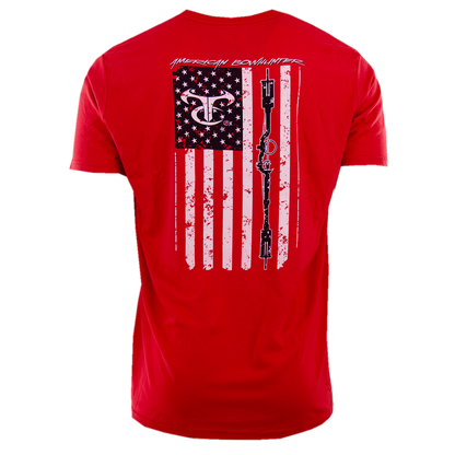 American Bowhunter Tee - Red