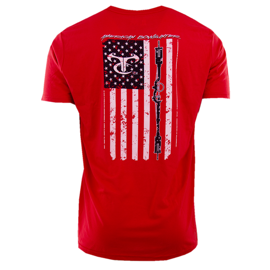 American Bowhunter Tee - Red