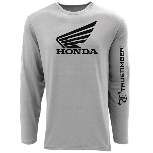 Honda TrueTimber Performance Long Sleeve Shirt - Cool Gray