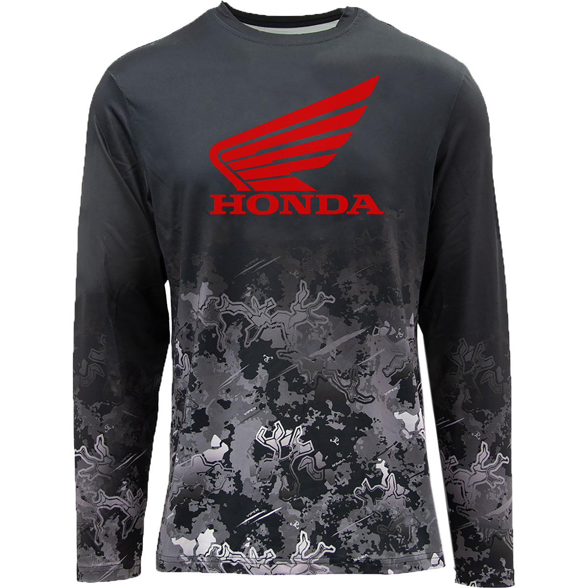 Honda TrueTimber Viper Urban Long Sleeve Performance Tee - Red Logo