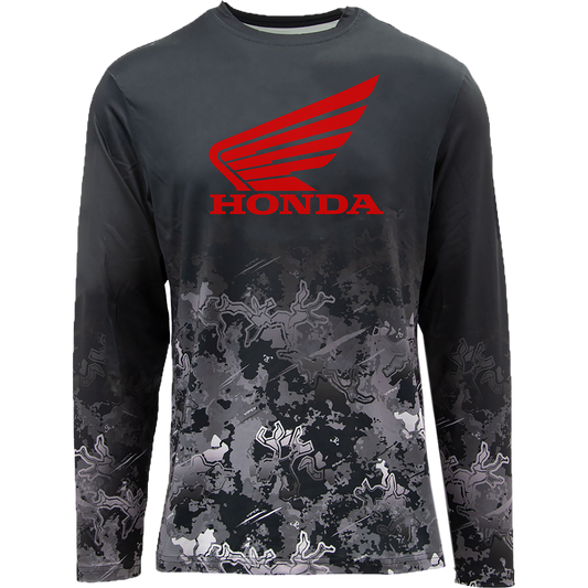 Honda TrueTimber Viper Urban Long Sleeve Performance Tee - Red Logo