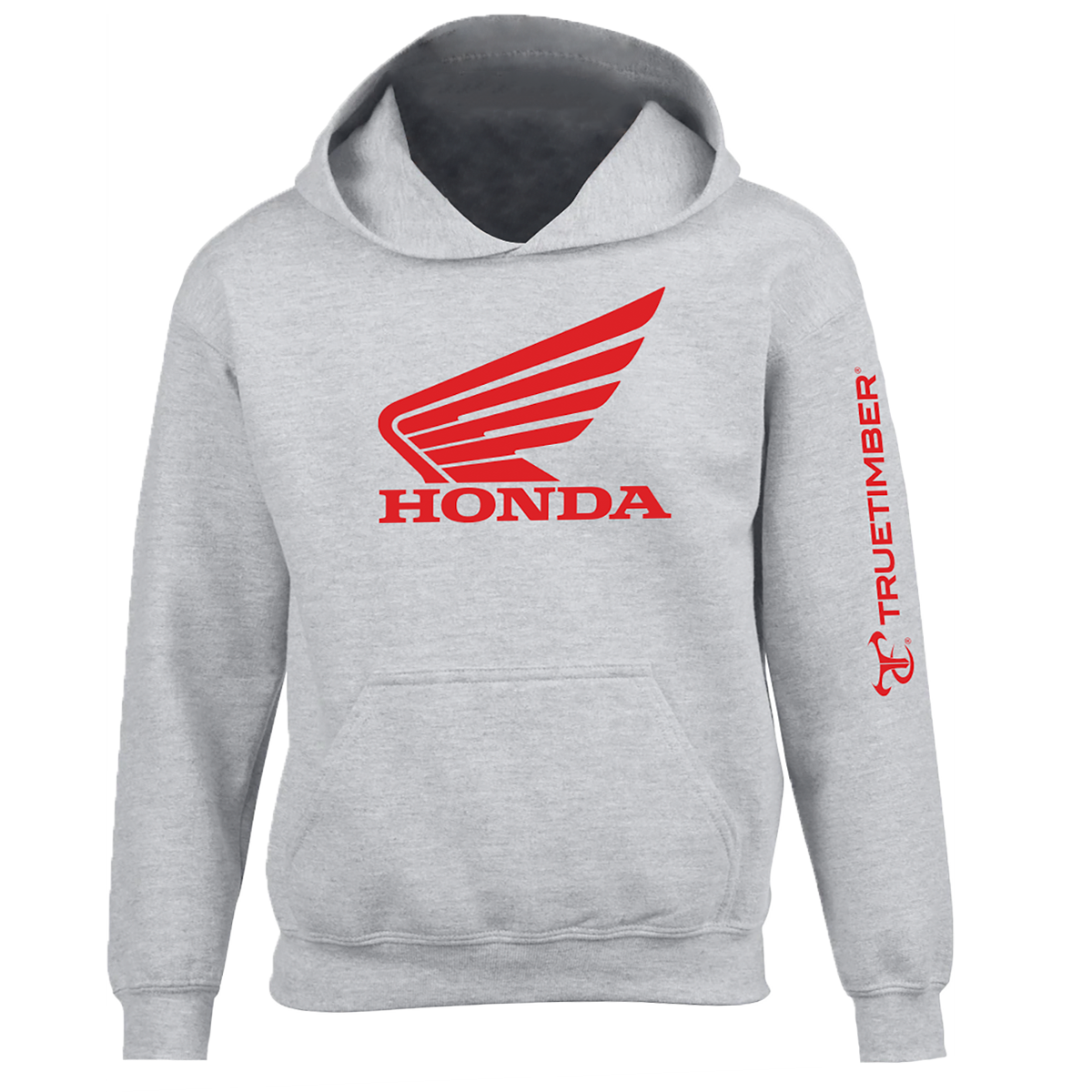 Honda TrueTimber Youth Pullover Hoodie - Sports Gray