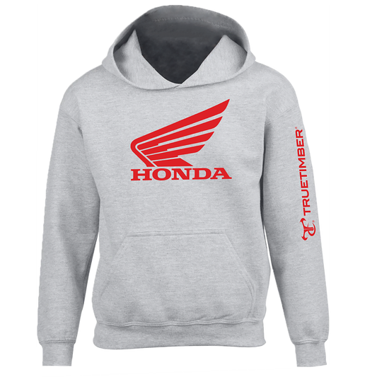 Honda TrueTimber Youth Pullover Hoodie - Sports Gray