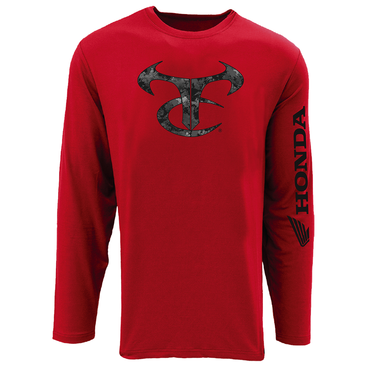 Honda TrueTimber Performance Long Sleeve Shirt - Red/VU