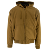 10 - Stone Hooded Jacket - Bronze Brown