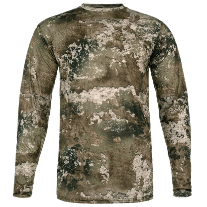 Long Sleeve Cotton T-Shirt - Strata