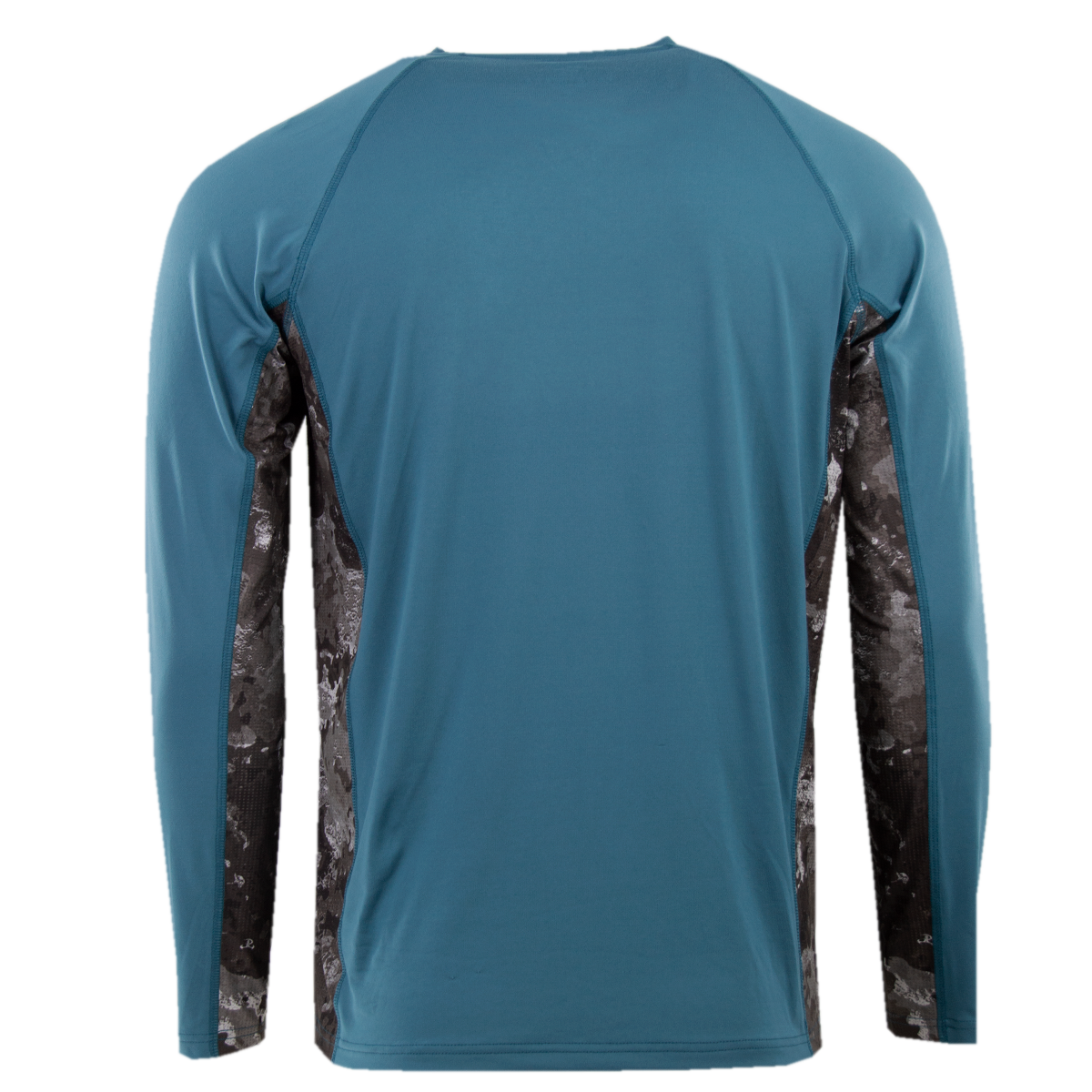 RipWater LS Crew - Mallard Blue/Midnight Camo