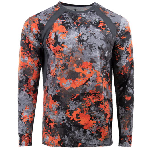 SpinReel™ Chiller™ LS Crew - Midnight Orange