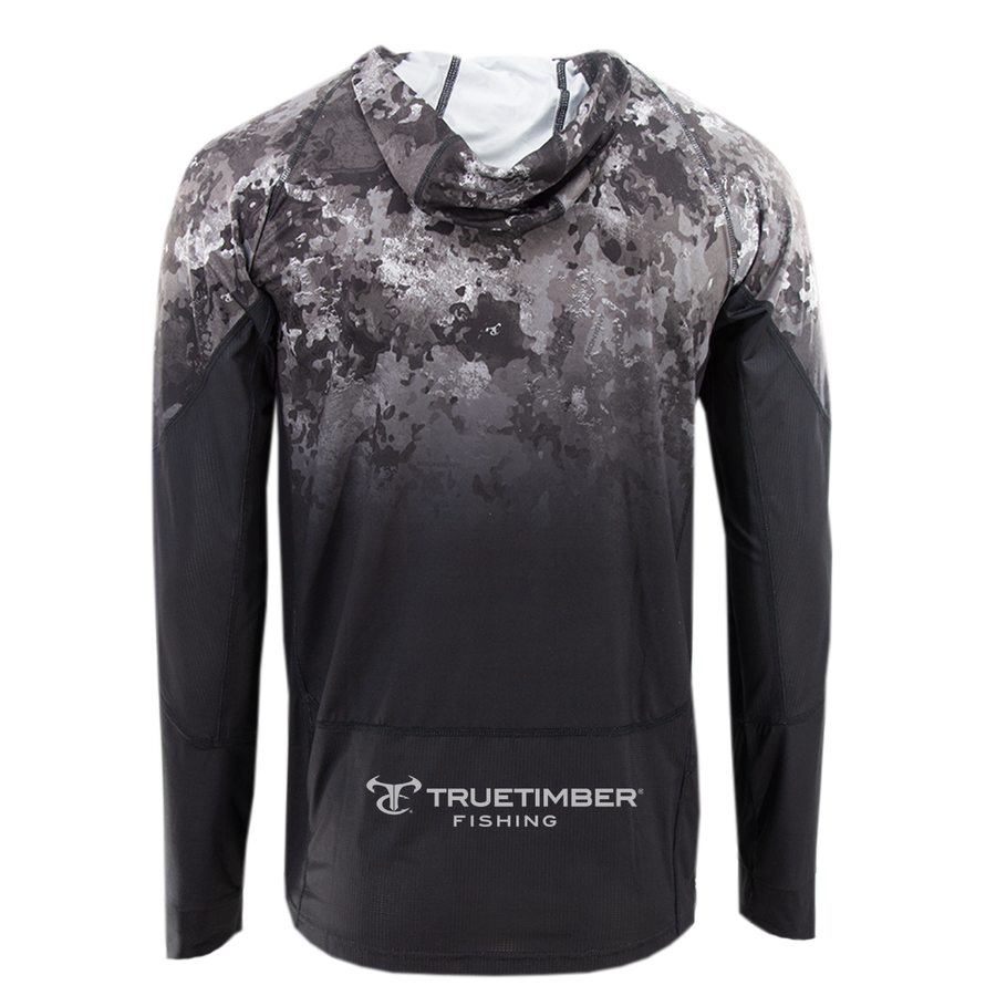 SightCast All-in-One Gradient Hoodie - Midnight Camo/Bristol Black