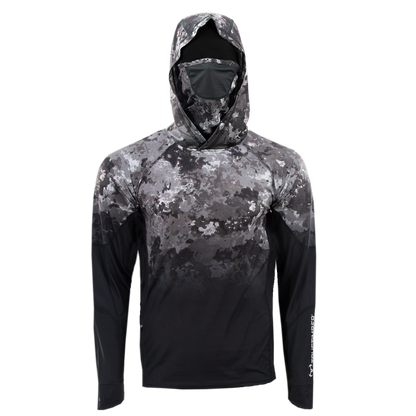 SightCast All-in-One Gradient Hoodie - Midnight Camo/Bristol Black