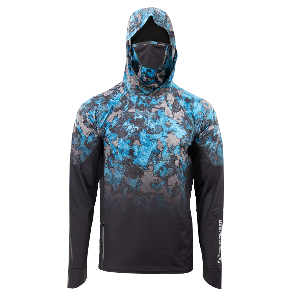 SightCast All-in-One Gradient Hoodie - Riptide/December Sky