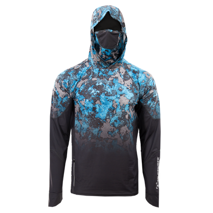 SightCast All-in-One Gradient Hoodie - Riptide/December Sky