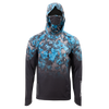 SightCast All-in-One Gradient Hoodie - Riptide/December Sky