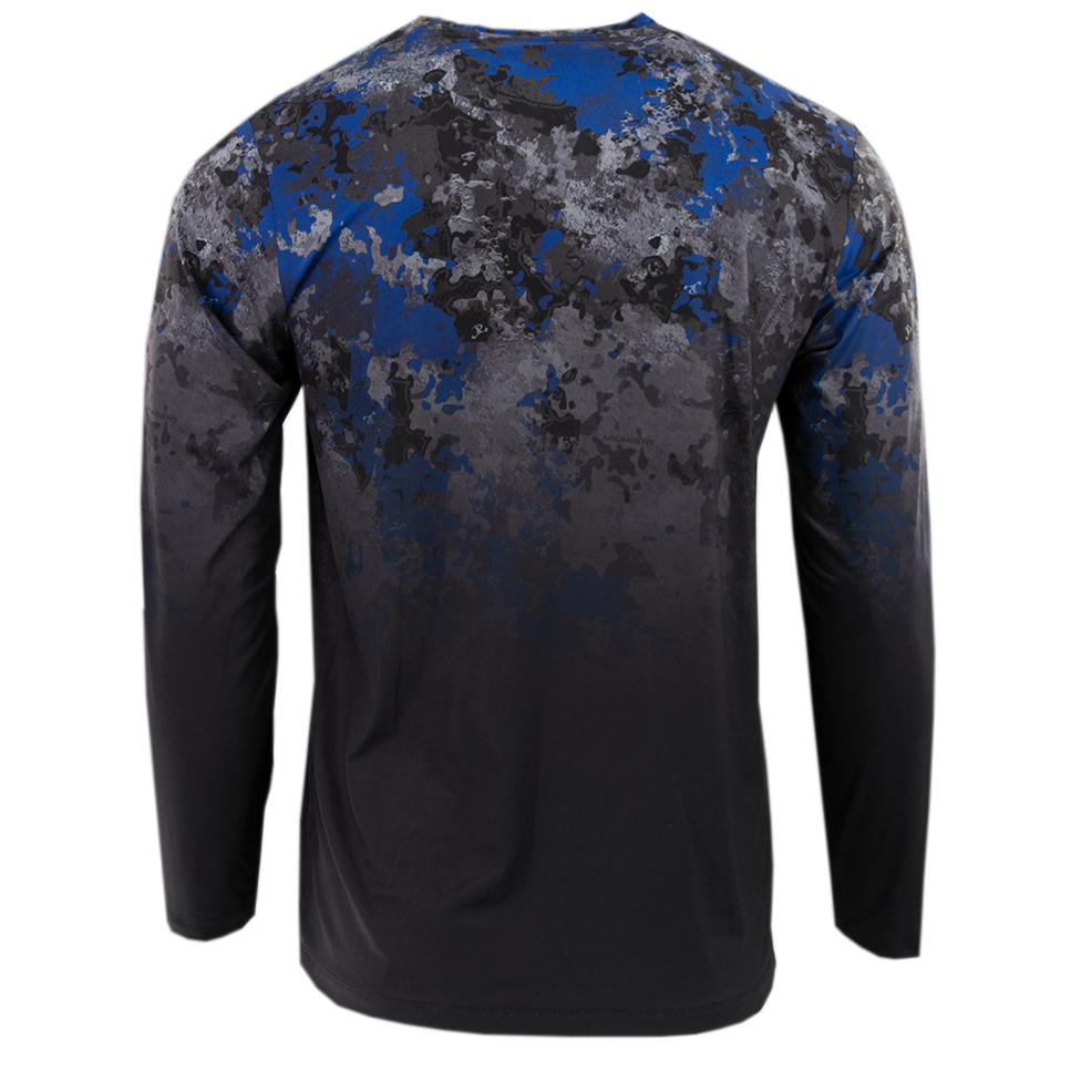 LS Gradient Crew - Midnight Blue/Gray