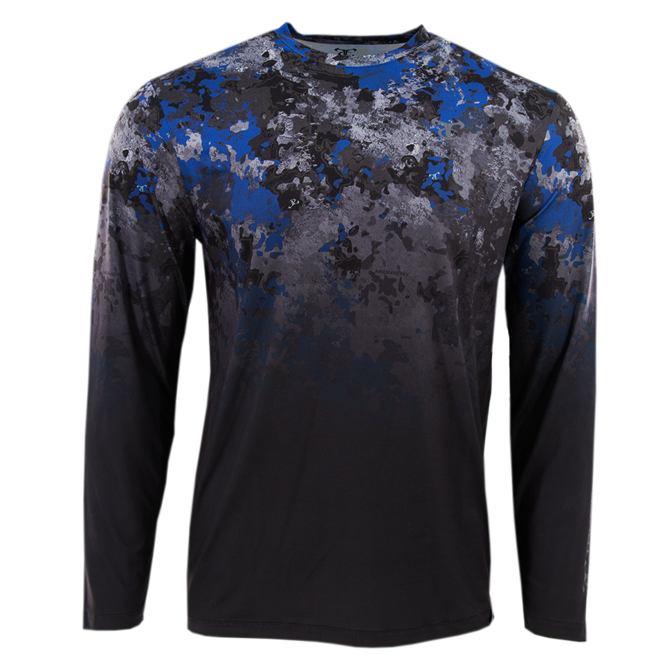 LS Gradient Crew - Midnight Blue/Gray