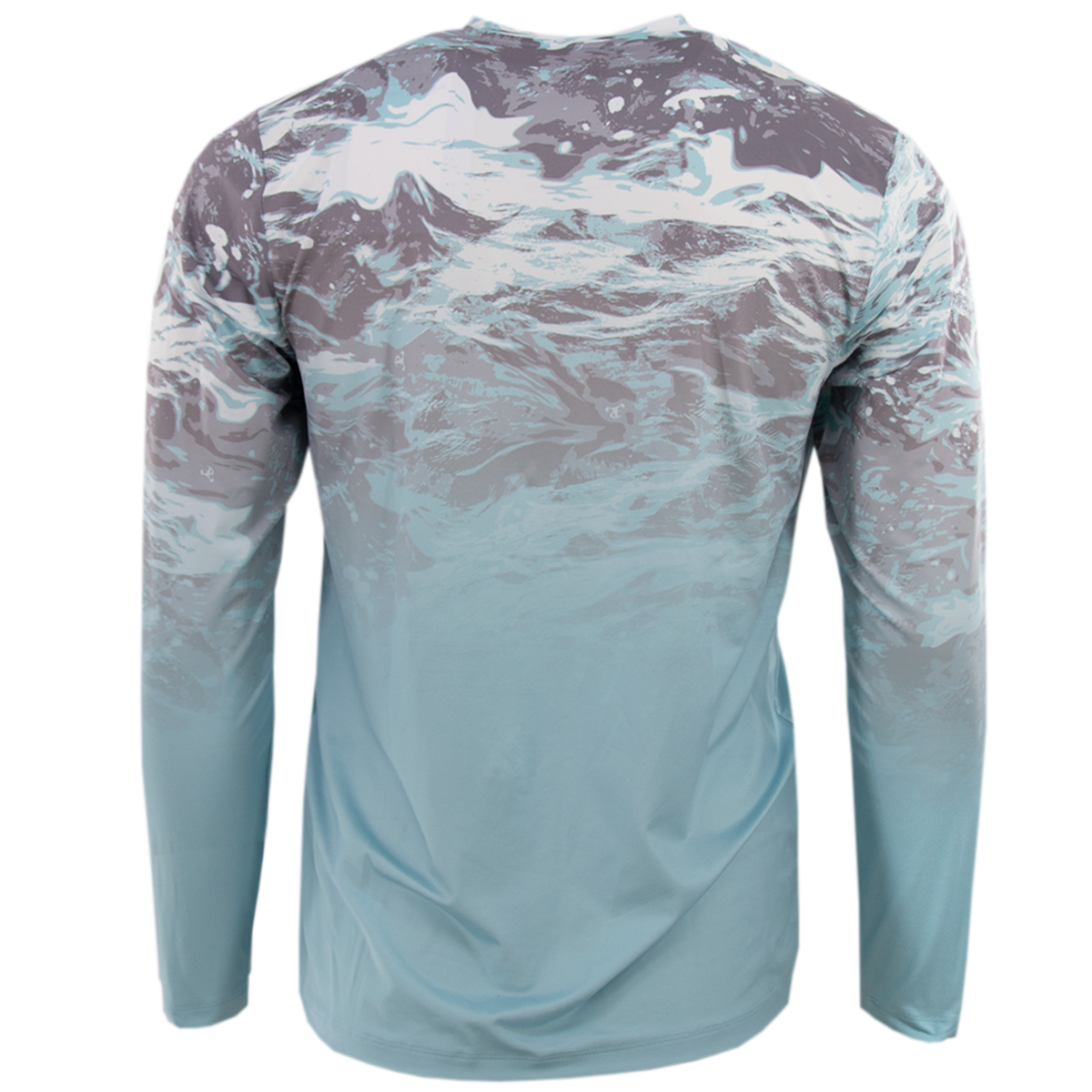 LS Gradient Crew - Kenai Aqua/Sky Blue