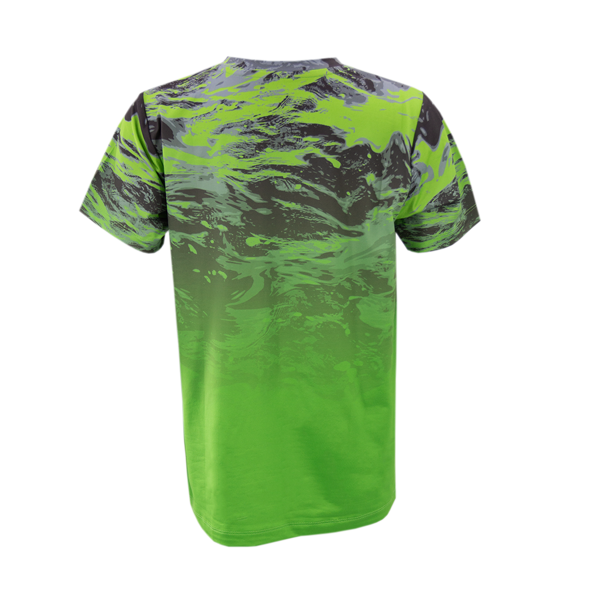 Youth SS Gradient Crew - Caiman Flash/Green Flash