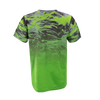 Youth SS Gradient Crew - Caiman Flash/Green Flash