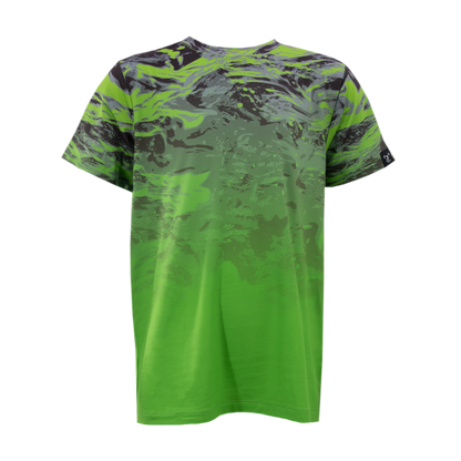 Youth SS Gradient Crew - Caiman Flash/Green Flash