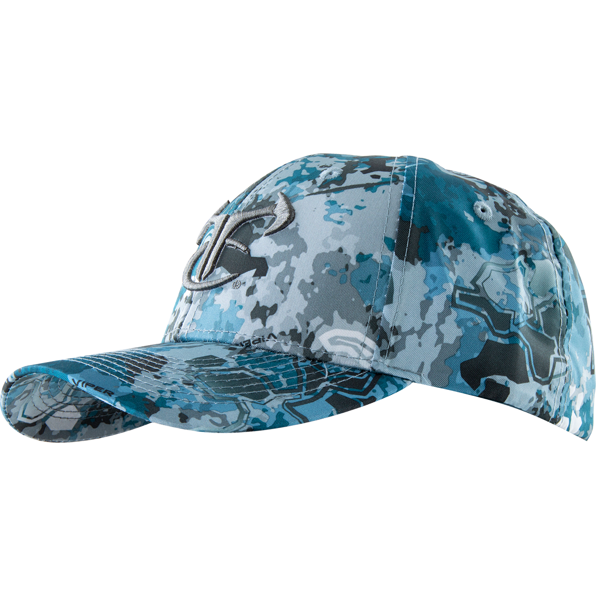 Viper Aqua/December Sky Logo Cap