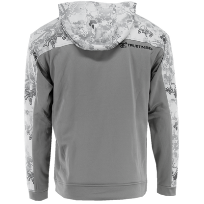 Performance Fleece Hoodie - Drizzle/Viper Snow