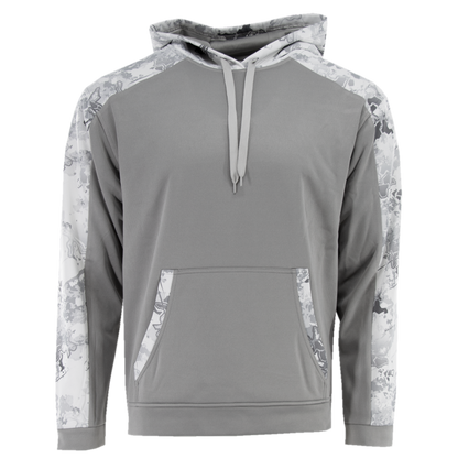 Performance Fleece Hoodie - Drizzle/Viper Snow