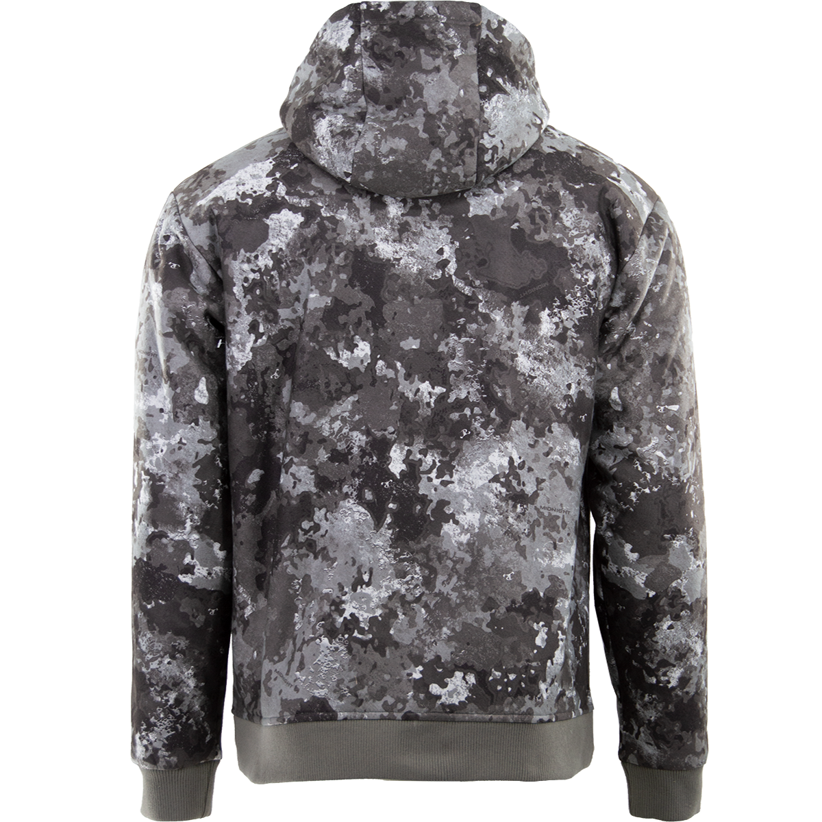 High Pile Fleece Hoodie with TrueTimber logo- Midnight Camo