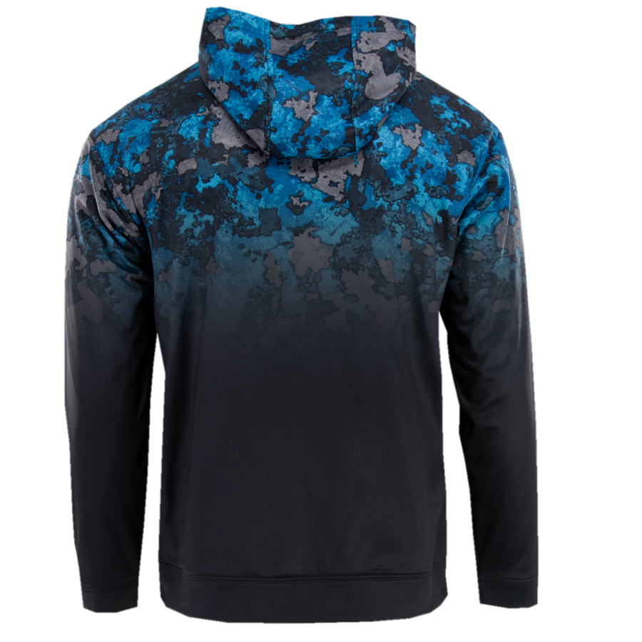 DropShot Gradient Hoodie - RipTide/Charcoal
