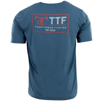 TTC Fishing Performance Tee - Stellar Blue