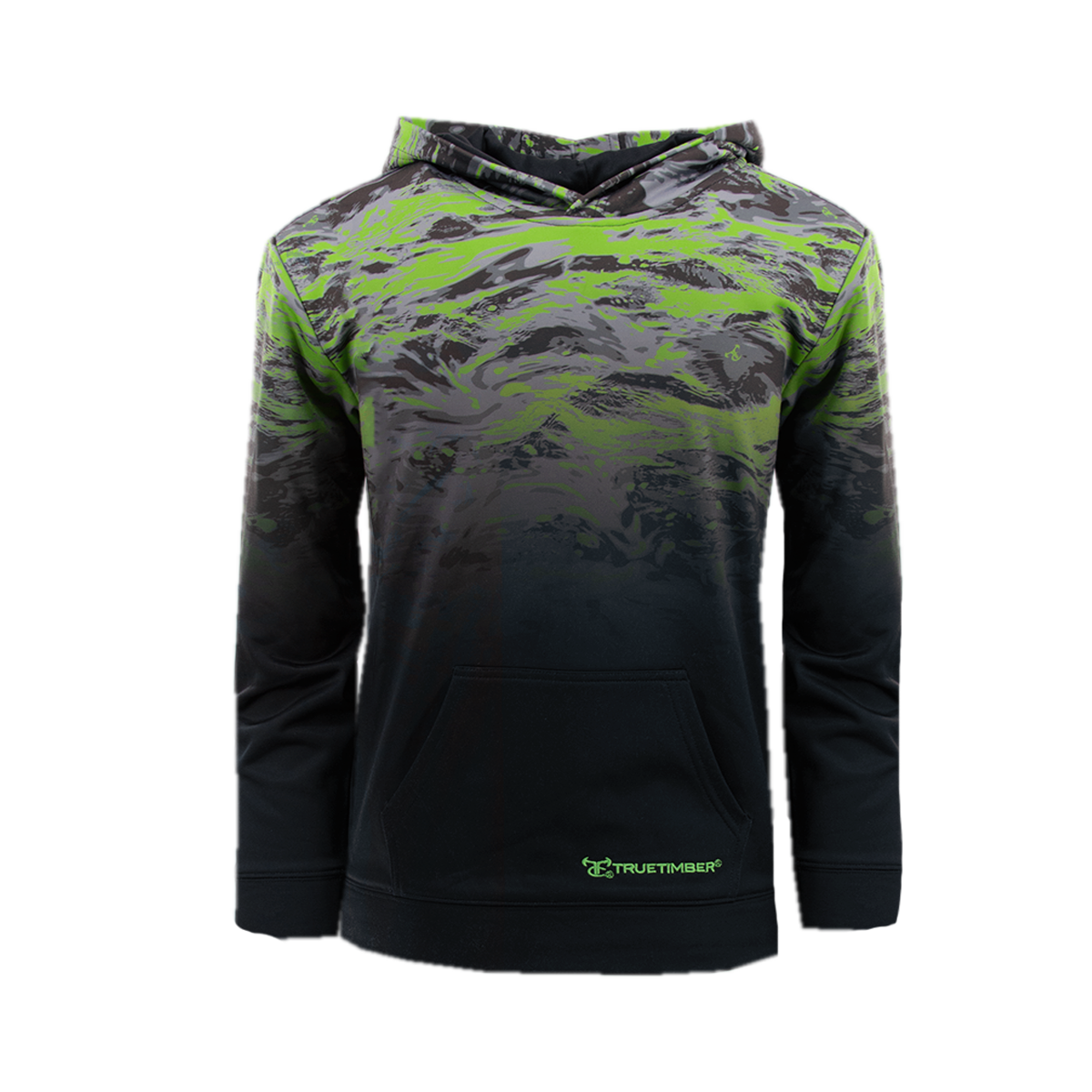 Youth DropShot Gradient Hoodie - Caiman Flash/Black