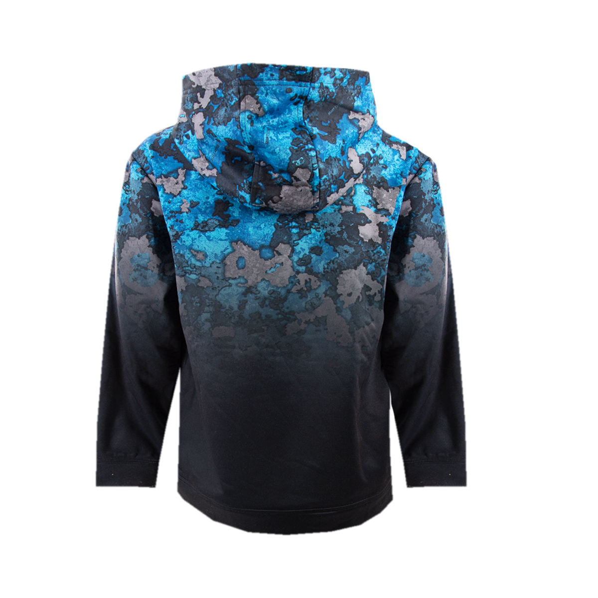 Youth DropShot Gradient Hoodie - RipTide/Dark Charcoal