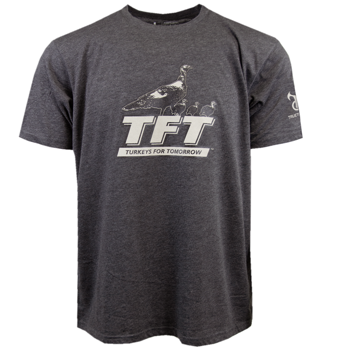 Turkeys for Tomorrow Tee - Charcoal Heather