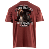 TTC Strut Harder SS Shirt - Maroon Heather