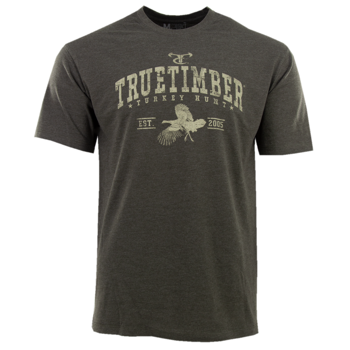 Turkey Hunt Tee - Dark Olive Heather